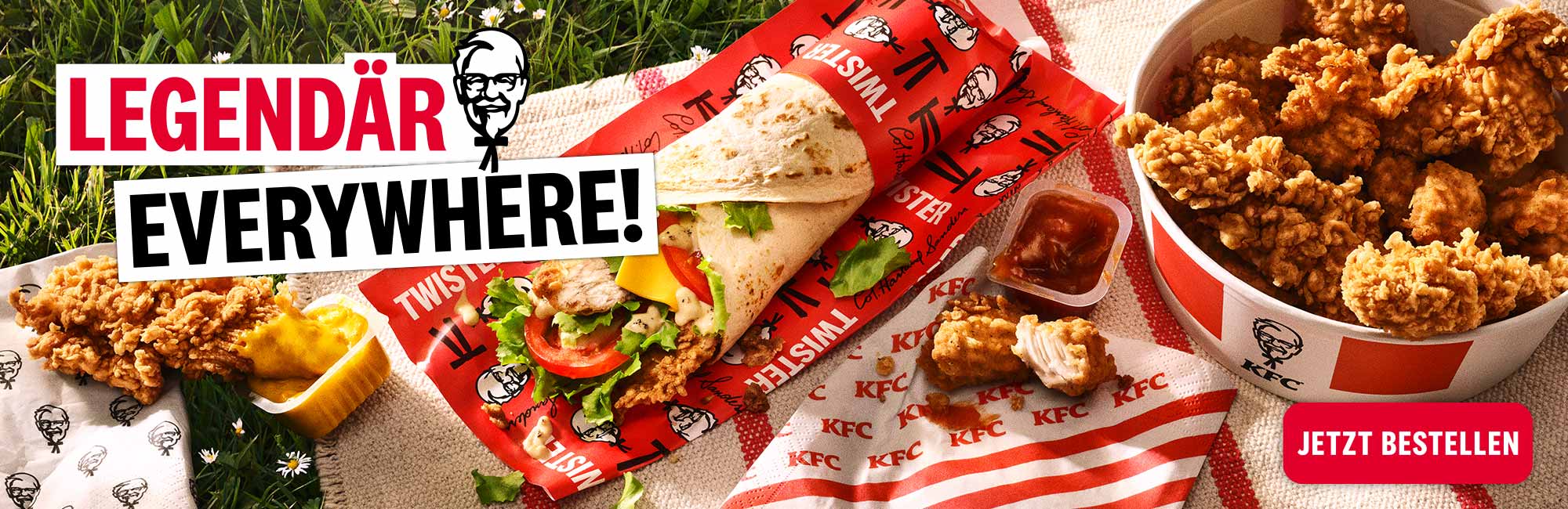 KFC - Legendär lecker | Kentucky Fried Chicken
