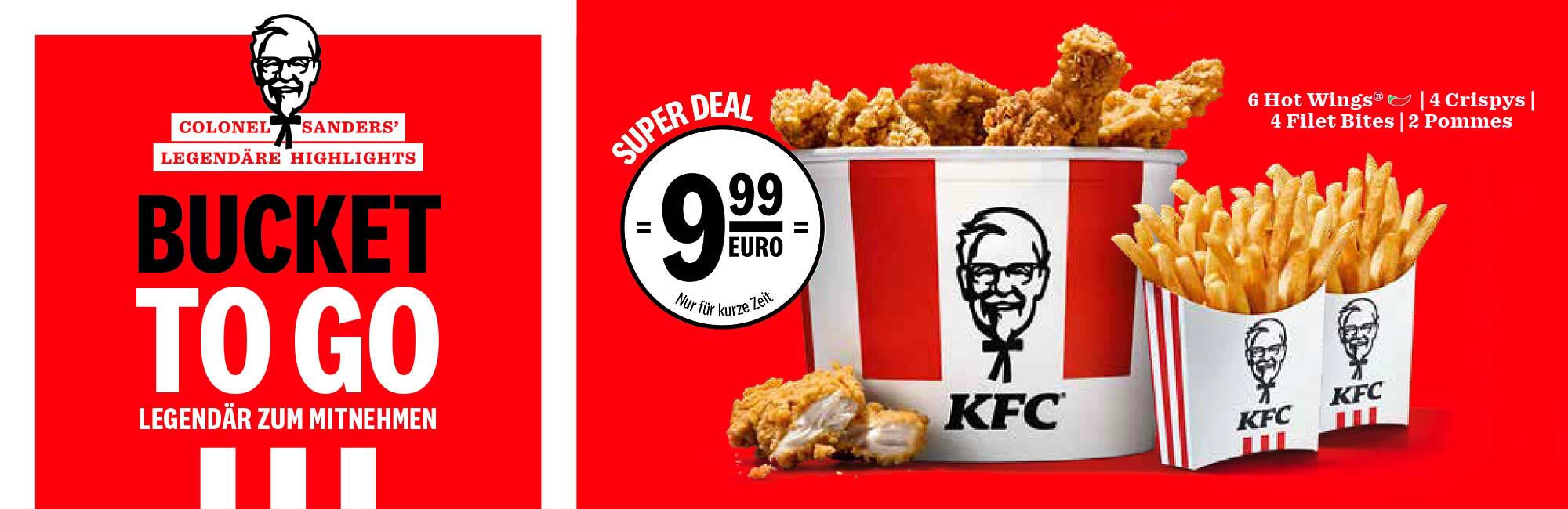 Am Schnellsten Zinger Wings Bucket Kfc