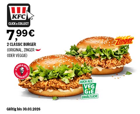 KFC - Legendär lecker | Kentucky Fried Chicken