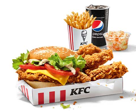 Produkte Und Menus Jetzt Auch Online Bestellen Kfc De