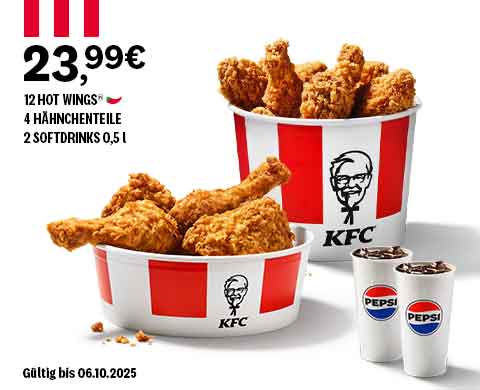 KFC - Legendär lecker | Kentucky Fried Chicken
