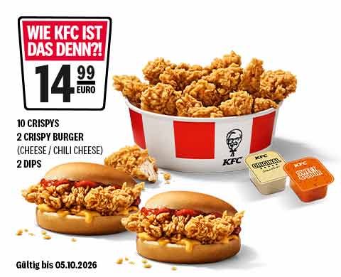 KFC - Legendär lecker | Kentucky Fried Chicken