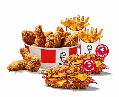 Buckets & Boxen bei KFC - jetzt auch online bestellen